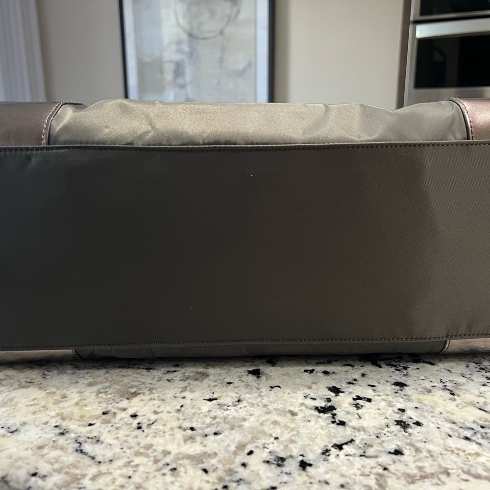 Tory Burch Pewter Large Tote - Picture 3 of 4